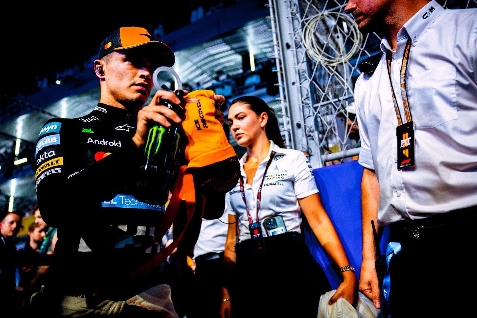 لاندو نوريس… بطل العالم يقود الجيل الجديد من Formula1 إلى جدة - صحيفة ...